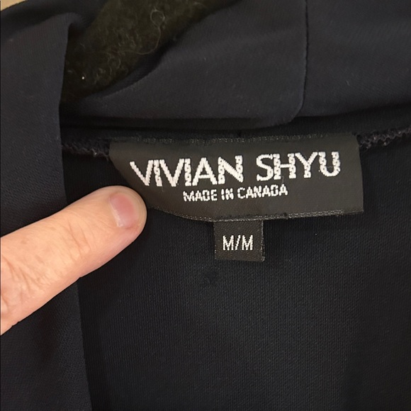 Vivian Shyu Women's Elegant Black Cardigan - Picture 2 of 5